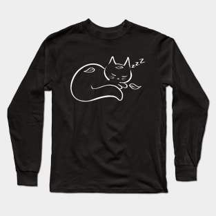 Sleep Cat Long Sleeve T-Shirt